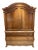 Two-Tiered Sideboard in Wood with Two Doors and Drawers For Sale