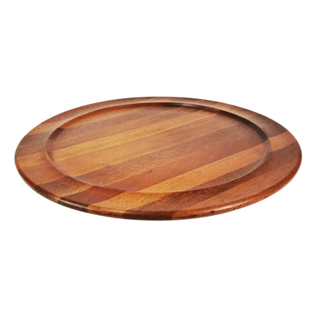 Large Teak Platter, Norway, 1970s For Sale