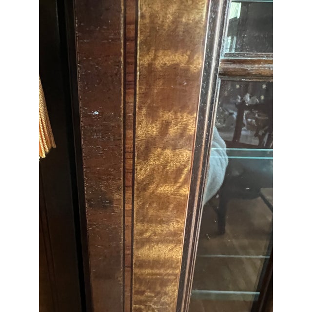 2000 - 2009 Early 21st Century China Display Cabinet by Drexel Heritage For Sale - Image 5 of 12
