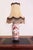 Ceramic Porcelain Lamp with Lampshade from Limoges For Sale - Image 7 of 7