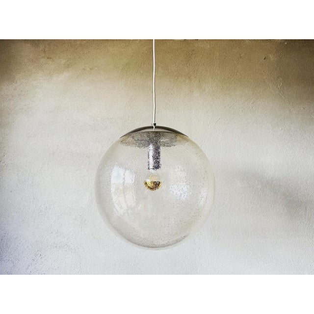 Mid-Century Modern Large Vintage Ball Light from Peill and Putzler, 1970s For Sale - Image 3 of 13