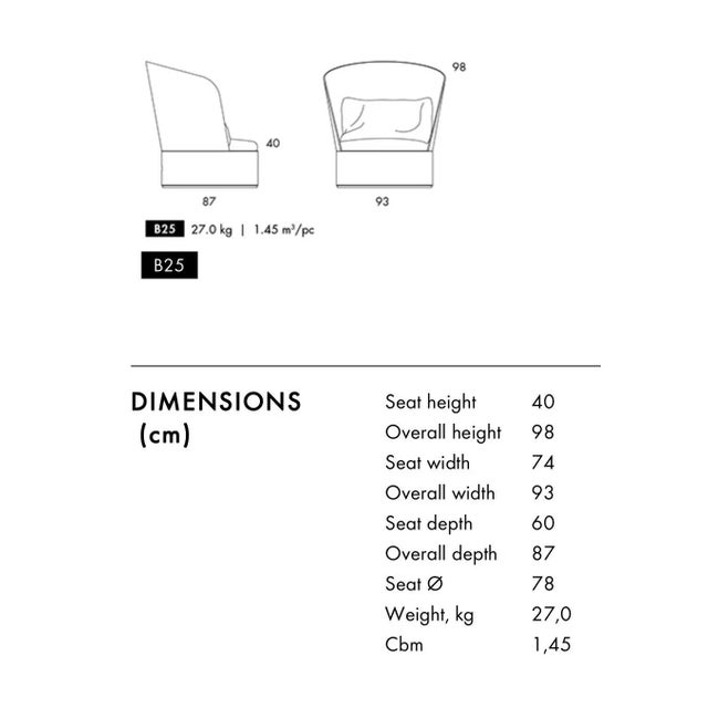 B25 Lounge Chair by Blå Station (Sweden) For Sale - Image 18 of 18