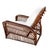 1980s Stick Reed Rattan Sofa & Chair Living Room Set W/ Overstuffed Cushions For Sale - Image 11 of 12