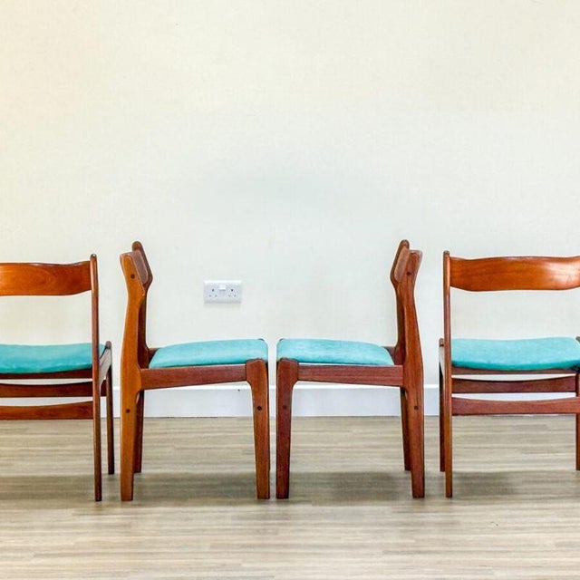 Danish Chairs in Teak from Hans Olsen, Denmark, 1960s, Set of 4 For Sale - Image 18 of 18