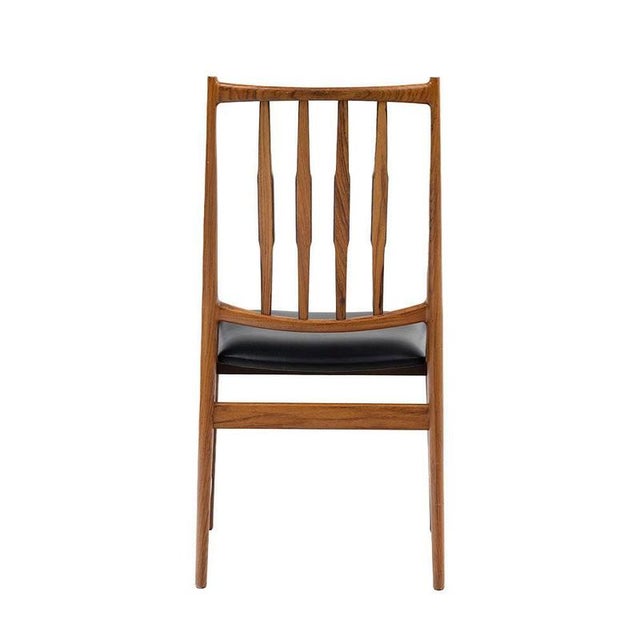 Wood Dining Table and Chairs Darby attributed to Torbjørn Afdal for Bruksbo Norway, 1960s, Set of 11 For Sale - Image 7 of 14