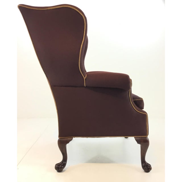 Traditional Antique Irish Wingback Chair Chairish