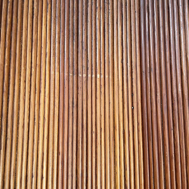 Mid-Century Modern Italian Self-Supporting Wooden Screen, 1950s For Sale - Image 16 of 18