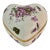 Vintage Hammersley “Victorian Violets”Heart Shaped Bone China Trinket Box – England For Sale