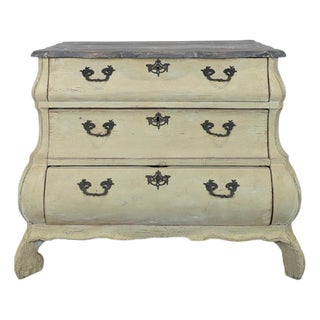 18th Century Dutch Commode with Painted Decoration For Sale