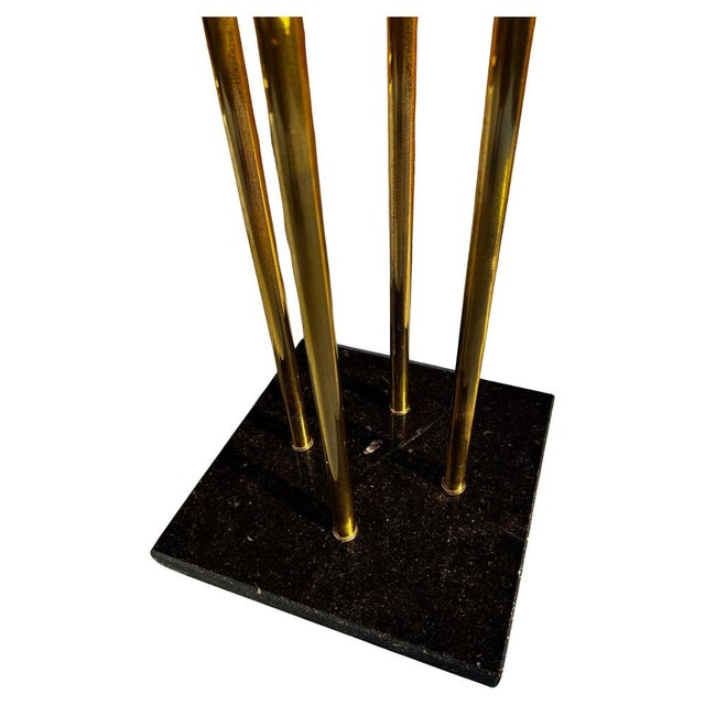 Large Art Deco Italian Standing Coat Rack, 1950s For Sale - Image 11 of 15