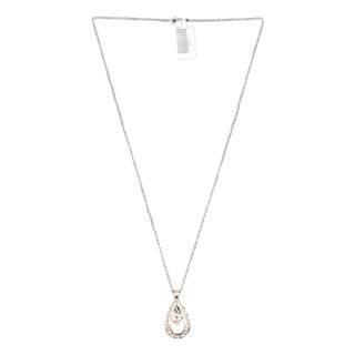1.00 Ct Diamond Pendant For Sale