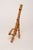Vintage Diminutive Scorched Bamboo Tabletop Easel / Picture Display For Sale - Image 11 of 18