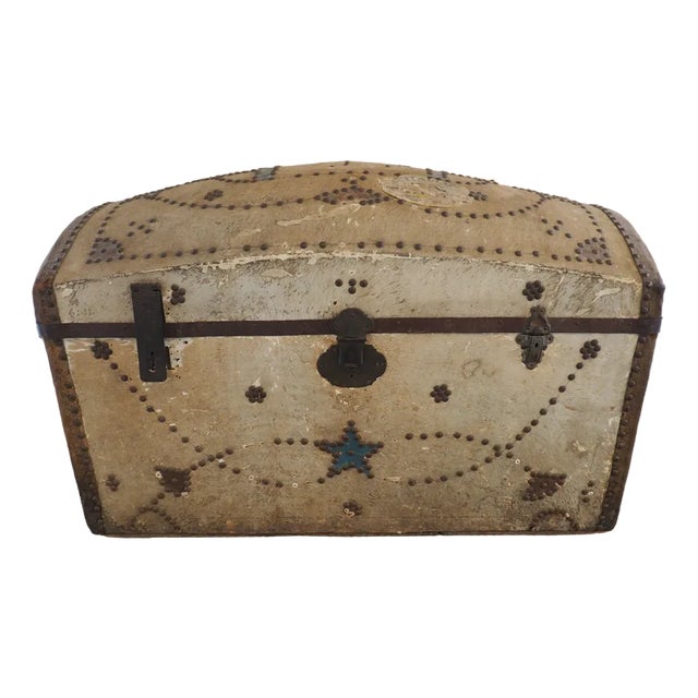 Black Trunk in Cavallino by Sconosciuto For Sale