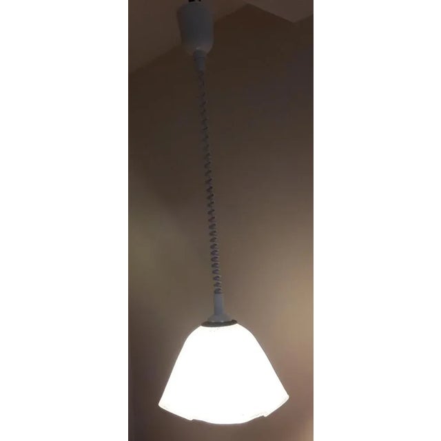 Vintage Height-Adjustable Ceiling Lamp, 1970s For Sale - Image 3 of 8