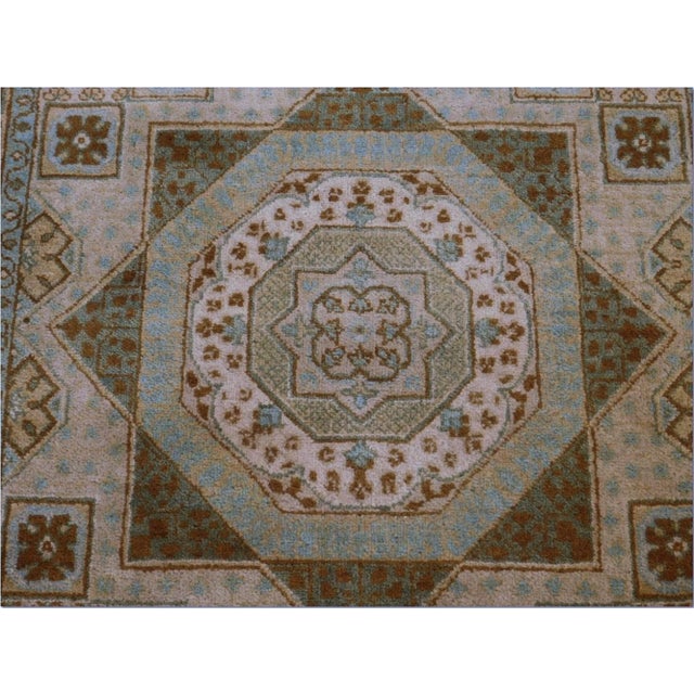 Hand-Knotted Vintage Runner Rug. 3'x 12' For Sale - Image 14 of 17