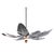 Contemporary Boca Semi-Flush Chandelier by Lowcountry Originals For Sale - Image 3 of 3