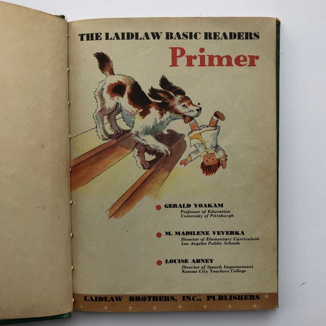 1930s & 40s Elementary School Primer Text Books a Pair Chairish