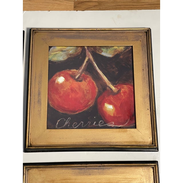 Set of 4 Vintage Chromolithographs in Gold Frames For Sale - Image 10 of 12