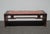Chinese Vintage Chinese Asian Red Dragon Motif Bench ~ Coffee Table For Sale - Image 3 of 15