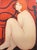 Alain Bonnefoit, Red, Nude, 1979, Signed Lithograph For Sale - Image 6 of 6