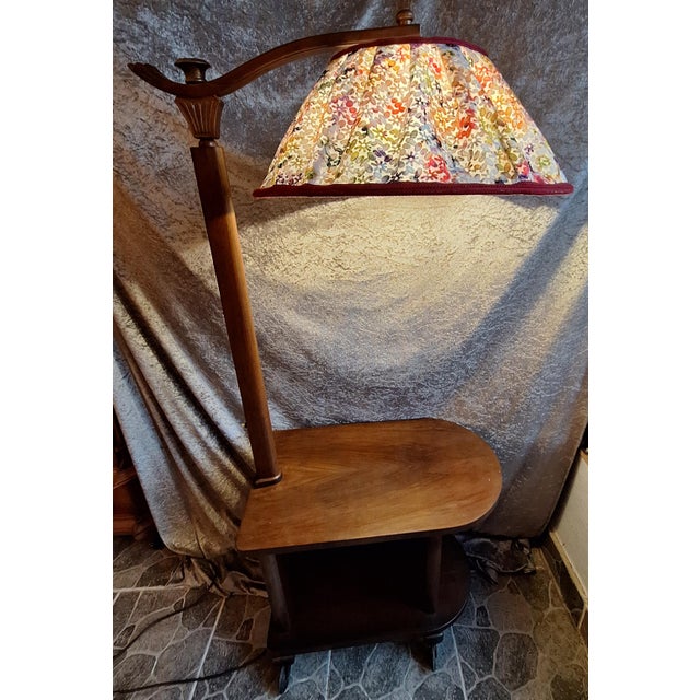 Mid-Century Modrn German Floor Lamp by Temde, 1950s, in Very Good conditions. Designed 1950 to 1959 This piece has an...