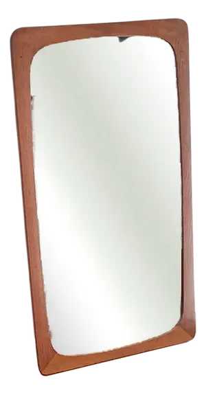 Vintage Danish Mirror, 1950s