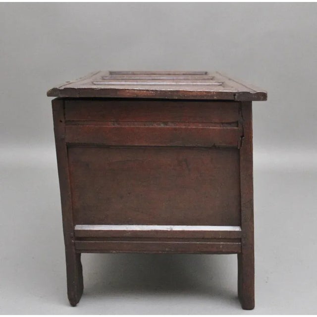 Oak Coffer, 1720 For Sale - Image 4 of 11