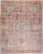 Antique Persian Tabriz Red and Blue Handmade Medallion Floral Wool Rug For Sale - Image 10 of 10