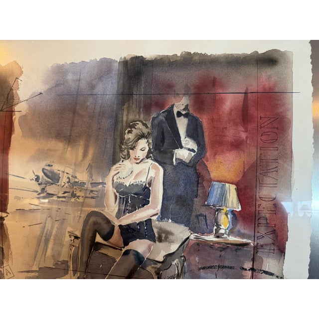 Jaak De Koninck, Aile d'Avion, 1990s, Artwork on Paper For Sale - Image 3 of 9