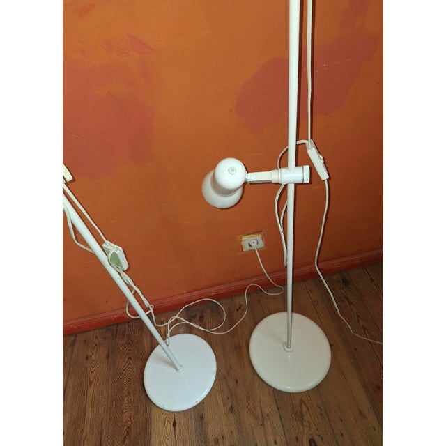 1970s Italian Multi-Adjustable Floor Lamps with Spotlights, 1970s, Set of 2 For Sale - Image 5 of 11