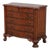 Maitland Smith Leather Wrapped Bachelors Chest For Sale