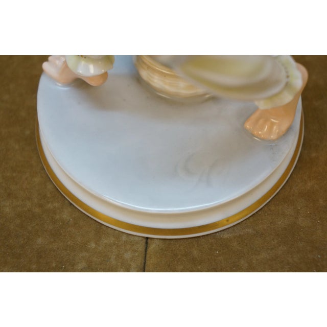 Antique Rosenthal Gustav Oppel Salambo Porcelain Snake Charmer Figurine 11" For Sale - Image 11 of 14