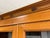 Brown Display Wood + Glass Cabinet, Vintage For Sale - Image 8 of 12