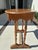 Victorian Late 19th Century Grover B. Horton Country Pine Oval Side Table With Turned Spindle Legs & Drop Finials For Sale - Image 3 of 12
