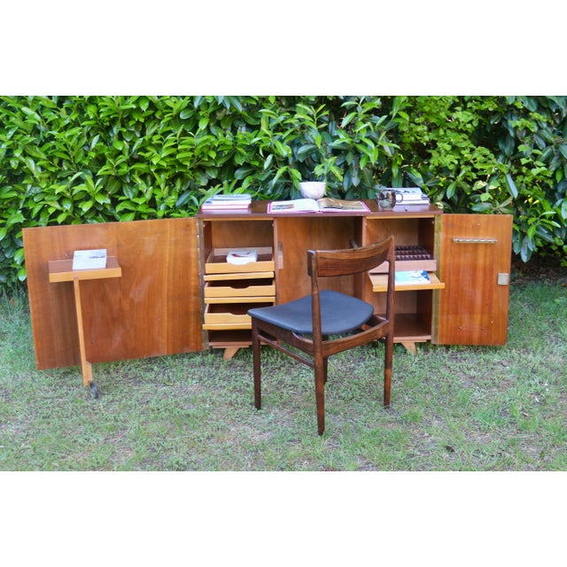 Magic Box Desk attributed to Mummenthaler and Meier, Switzerland, 1960s For Sale - Image 9 of 13