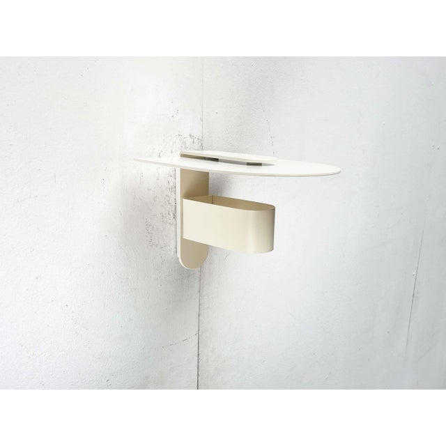 Ivory Mid-Century Modern Danish Minimalist Model 3020 Kasket Wall Lamp by Jørgen Klinkby for Lyskaer, 1960s For Sale - Image 8 of 18