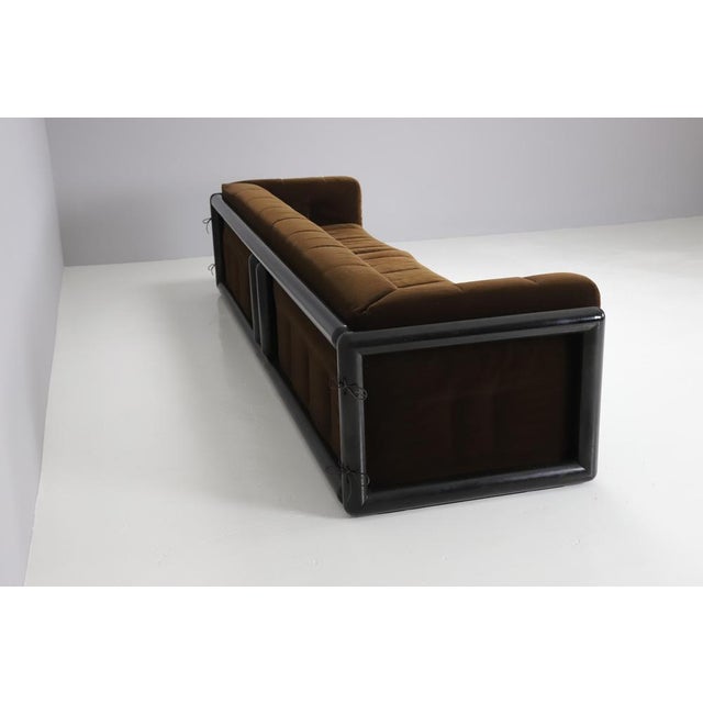 Carlo Scarpa Cornaro Sofa by Carlo Scarpa for Simon, 1973 For Sale - Image 4 of 17