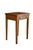 This early 1900s antique side table is a classic example of early American Federal or Sheraton style design, crafted from...