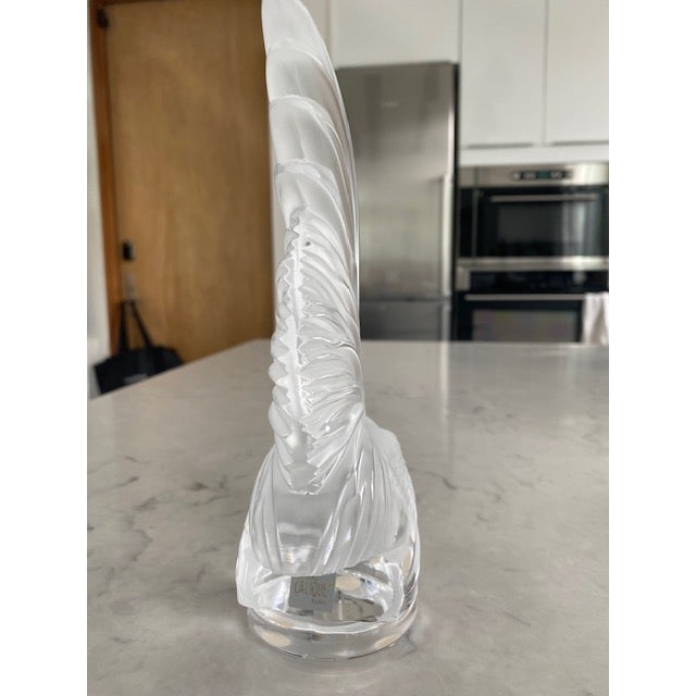 Art Deco 1920s Sculpture Coq Nain, Rooster, Designed by R. Lalique, France For Sale - Image 3 of 5