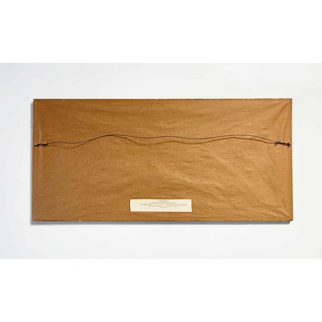 1960s Vintage Japanese Print - Ship Entering the Harbor For Sale - Image 5 of 9