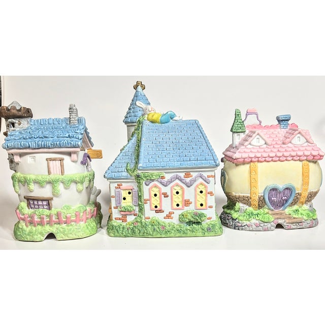 Children's Easter Bunny Houses - Set of Three For Sale - Image 3 of 11