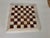 Brown White and Brown Chess Board in Onyx and Marble For Sale - Image 8 of 9
