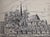 This beautifully executed pen & ink drawing by Robert Baranet (1925-2001), was done in Nemours, France in 1953, when...