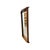 Wood Vintage Mid-Century Modern Style Curved Wooden Frame Wall Mirror. For Sale - Image 7 of 7
