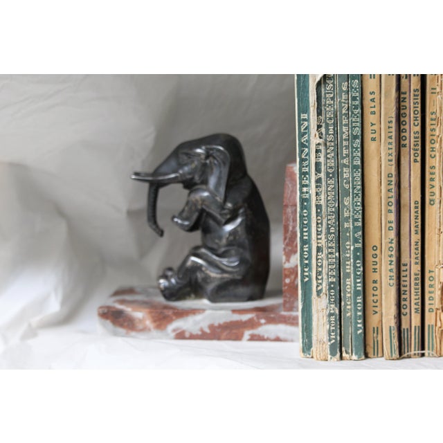 1930s Elephant Bookends, 1930s, Set of 2 For Sale - Image 5 of 18