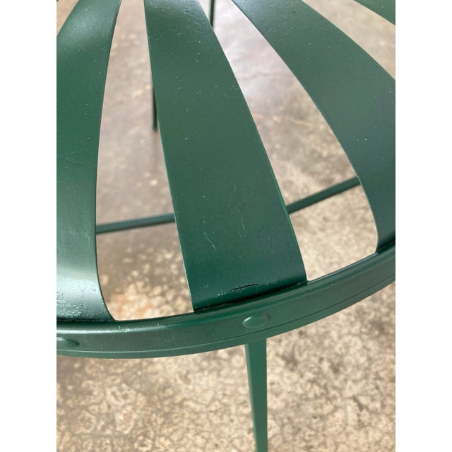 Antique Francois Carre Sunburst Garden Chairs, a Pair For Sale - Image 9 of 9
