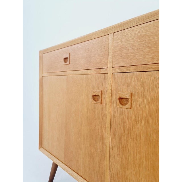 Mid-Century Danish Oak Sideboard by Brouer, 1960s For Sale - Image 10 of 11