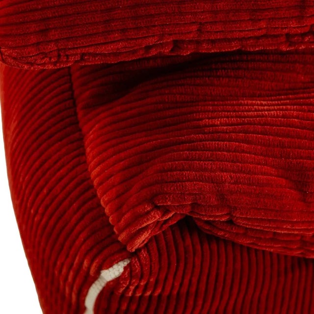 Red Plumy 3-Seater Sofa in Red Upholstery from Ligne Roset For Sale - Image 8 of 15