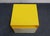 1970s Vintage Yellow Acrylic Storage Cube With Three White Drawers After Joe Colombo For Sale - Image 5 of 18