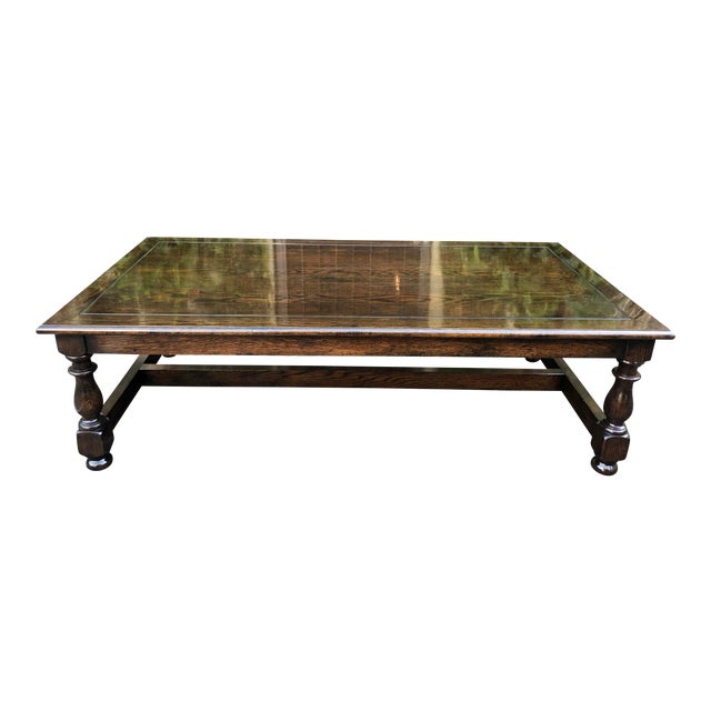Jacobean Style Coffee Table by Henry Cadena Nancy Sinatra Estate